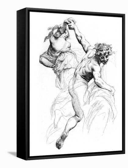 Study for the Triumph of Flora, C1880-1882-Alexandre Cabanel-Framed Stretched Canvas
