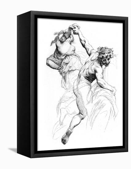 Study for the Triumph of Flora, C1880-1882-Alexandre Cabanel-Framed Stretched Canvas