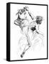 Study for the Triumph of Flora, C1880-1882-Alexandre Cabanel-Framed Stretched Canvas