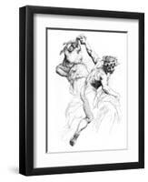 Study for the Triumph of Flora, C1880-1882-Alexandre Cabanel-Framed Giclee Print