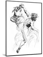 Study for the Triumph of Flora, C1880-1882-Alexandre Cabanel-Mounted Giclee Print
