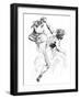 Study for the Triumph of Flora, C1880-1882-Alexandre Cabanel-Framed Giclee Print