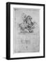 Study for the Trivulzio Monument, C1508-Leonardo da Vinci-Framed Premium Giclee Print
