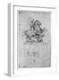 Study for the Trivulzio Monument, C1508-Leonardo da Vinci-Framed Premium Giclee Print