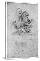 Study for the Trivulzio Monument, C1508-Leonardo da Vinci-Stretched Canvas