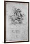 Study for the Trivulzio Monument, C1508-Leonardo da Vinci-Framed Giclee Print