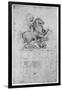 Study for the Trivulzio Monument, C1508-Leonardo da Vinci-Framed Giclee Print