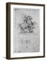 Study for the Trivulzio Monument, C1508-Leonardo da Vinci-Framed Giclee Print