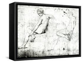 Study For the Turkish Bath-Jean-Auguste-Dominique Ingres-Framed Stretched Canvas