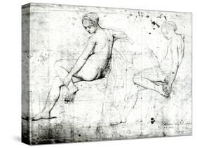 Study For the Turkish Bath-Jean-Auguste-Dominique Ingres-Stretched Canvas