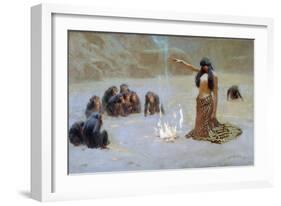 Study for 'The Unknown', 1912-John Charles Dollman-Framed Giclee Print