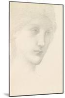 Study for the Venus in 'The Godhead Fires'-Edward Burne-Jones-Mounted Giclee Print