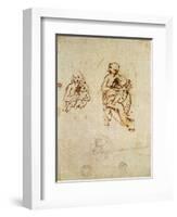 Study for the Virgin and Child, C.1478-1480-Leonardo da Vinci-Framed Giclee Print