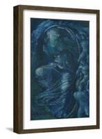 Study for the Wheel of Fortune, 1870-Edward Burne-Jones-Framed Giclee Print