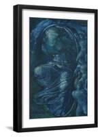 Study for the Wheel of Fortune, 1870-Edward Burne-Jones-Framed Giclee Print