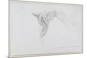 Study for 'Thermaie Antoniniane', 1899 (Pencil on Paper)-Sir Lawrence Alma-Tadema-Mounted Premium Giclee Print