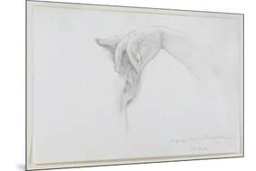 Study for 'Thermaie Antoniniane', 1899 (Pencil on Paper)-Sir Lawrence Alma-Tadema-Mounted Giclee Print