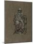 Study for 'Tragic Poetess', C.1889-Frederic Leighton-Mounted Giclee Print