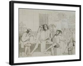 Study for 'Twelfth Night'-Walter Howell Deverell-Framed Giclee Print