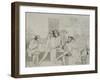 Study for 'Twelfth Night'-Walter Howell Deverell-Framed Giclee Print