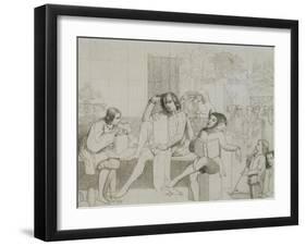 Study for 'Twelfth Night'-Walter Howell Deverell-Framed Giclee Print