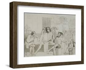 Study for 'Twelfth Night'-Walter Howell Deverell-Framed Giclee Print