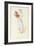 Study for Ute Blaser Sommarvind-Carl Larsson-Framed Giclee Print