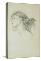 Study for Venus in 'Laus Veneris', 1878-Edward Burne-Jones-Stretched Canvas