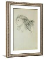 Study for Venus in 'Laus Veneris', 1878-Edward Burne-Jones-Framed Giclee Print