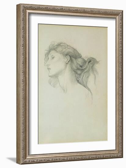 Study for Venus in 'Laus Veneris', 1878-Edward Burne-Jones-Framed Giclee Print