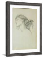 Study for Venus in 'Laus Veneris', 1878-Edward Burne-Jones-Framed Giclee Print