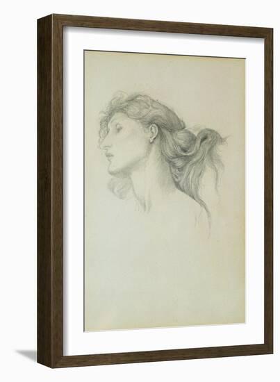 Study for Venus in 'Laus Veneris', 1878-Edward Burne-Jones-Framed Giclee Print