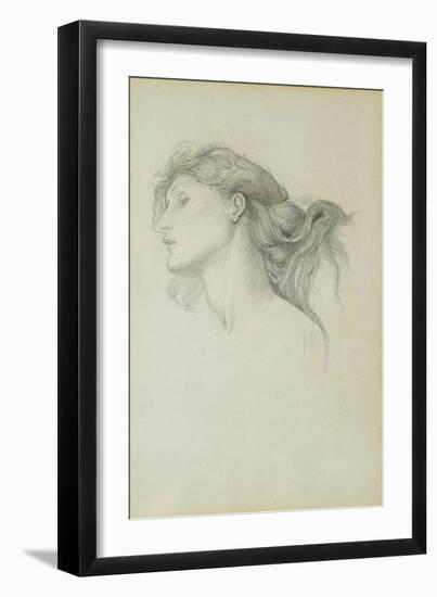 Study for Venus in 'Laus Veneris', 1878-Edward Burne-Jones-Framed Giclee Print