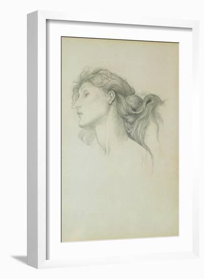 Study for Venus in 'Laus Veneris', 1878-Edward Burne-Jones-Framed Giclee Print