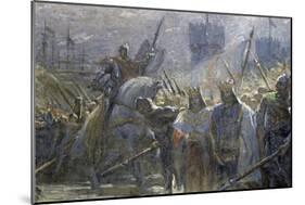Study for Victory of Genoa over Aragon-Antonio Orazio Quinzio-Mounted Giclee Print
