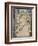 Study for 'Zodiac', 1896-Alphonse Mucha-Framed Giclee Print