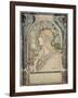 Study for 'Zodiac', 1896-Alphonse Mucha-Framed Giclee Print