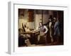 Study, France, 19th Century-Jules David-Framed Giclee Print