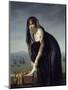 Study from Life of a Woman or Portrait of Madame Soustra by Marie Denise Villers-null-Mounted Giclee Print