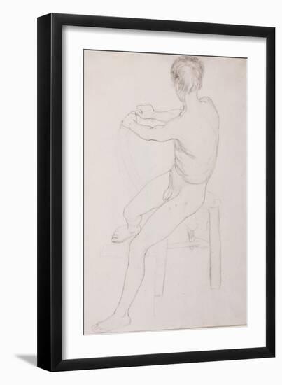 Study from the Life-William Mulready-Framed Giclee Print