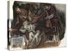 Study from Tintoretto's Circumcision in the Scuola Grande Di San Rocco, 1862-Edward Burne-Jones-Stretched Canvas