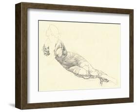 Study in Drapery, C1900-Henry Holiday-Framed Giclee Print