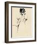 Study in Indian Ink by Forain, C1898-Jean Louis Forain-Framed Premium Giclee Print