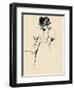 Study in Indian Ink by Forain, C1898-Jean Louis Forain-Framed Premium Giclee Print