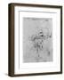 Study in Proportion of a Horse's Leg, Late 15th or Early 16th Century-Leonardo da Vinci-Framed Giclee Print