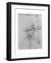 Study in Proportion of a Horse's Leg, Late 15th or Early 16th Century-Leonardo da Vinci-Framed Giclee Print