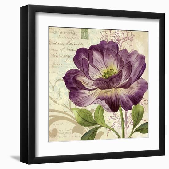 Study in Purple II-Pamela Gladding-Framed Art Print