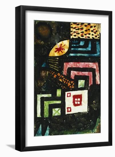 Study in Stone; Studie Im Stein-Paul Klee-Framed Premium Giclee Print