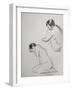 Study Japanese Girl-Nobu Haihara-Framed Giclee Print