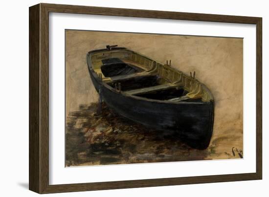 Study of a Boat, 1901-Charles Napier Hemy-Framed Giclee Print